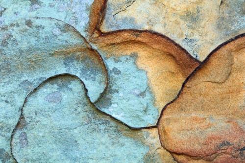 Abstract;Abstraction;Brown;Gold;Oneness;Orange;Oriental;Pattern;Rock;Rock Face;Rock Formations;Rocks;Shape;Stone;Tan;Texture;Yellow;sandstone;zen