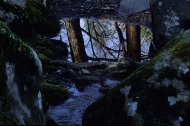 Pool-of-Water;Reflections;Water;Oneness;Rocks;Rock;Boulder;Boulders;Rock-Formati