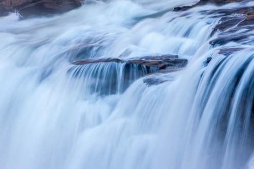 Alabama;Blue;Brown;Cascade;Chute;Falls;Flow;Fort Payne;Healing;Health care;Healthcare;Horizontal;Landscape;Little River Canyon National Preserve;Little River Falls;Modern;Nature;Oneness;Peaceful;Pouring;Rapids;River;Rock;Rocks;Stone;Stream;Streaming;United States;Water;Waterfall;Waterfalls;Waterscape;calm;contemporary;contemporary art;flowing;modern art;restful;serene;soothing;tranquil;zen