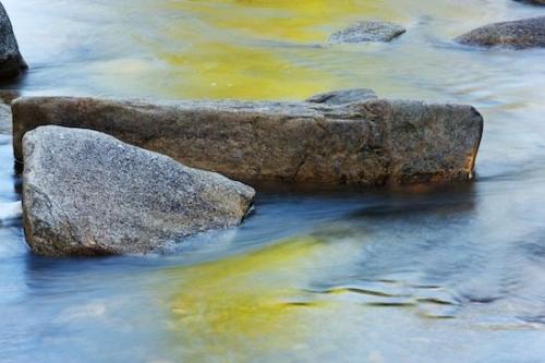 Rocky;Water;Rocks;Cascading;Stone;reflections;New Hampshire;Mirror;Boulders;Creek;Boulder;Rock;Gold;Blue;Stream;Gray;Yellow;Streaming;Cascade;Green;Pouring;Stones;reflection;water;New England;river;Brown
