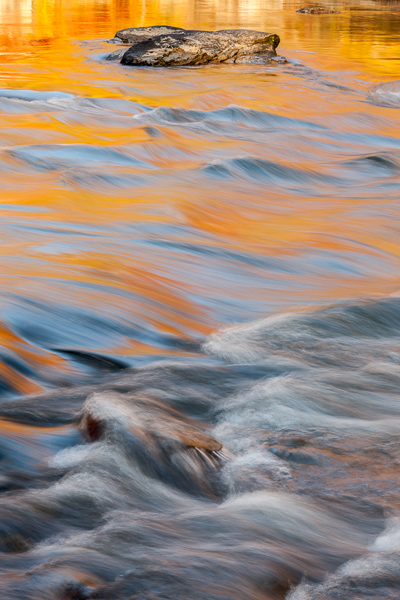 Abstract;Abstraction;Abstractions;Abstracts;Big South Fork National Recreation Area;Blue;Cumberland Plateau;Flow;Gold;Kentucky;Mirror;Patterns;River;Stock categories;Stream;Streaming;Tennessee;United States;Warm Colors;Warm Palette;Warm Tones;Water;Yellow;color;flowing;rapids;reflection;reflections;yellowb