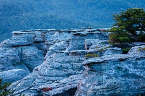 Blue;Bluff;Boulder;Boulders;Chimney Rock;Cliff;Geological;Geology;Gray;Green;Healing;Health care;Healthcare;Landscape;McCloud Mountain;Mountain;Mountain Top;Nature;Peaceful;Precipice;Rock;Rock Face;Rock Formations;Rocks;Rocky;Stone;Stones;Tree;calm;restful;serene;soothing;tranquil;zen