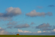 Agricultural;Agriculture;Bale;Blue;Brown;Calm;Cloud;Cloud-Formation;Clouds;Farmi