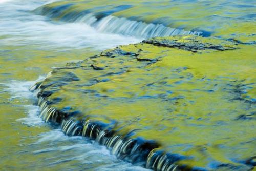 Blue;Burgess Falls State Natural Area;Cascade;Chute;Falls;Flow;Gold;Line;Mirror;Oneness;Peaceful;Pouring;Rapids;Reflection;Reflections;River;Shape;Stream;Streaming;Water;Waterfall;Waterfalls;Yellow;flowing;zen