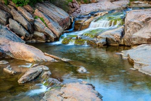 Boulders;Brown;Cascade;Creek;Falls;Flow;Gold;Oneness;Pouring;Rapids;Reflection;River;Rock;Rock Formations;Rocks;Stone;Stones;Stream;Streaming;Tan;Texas;Waterfall;Waterfalls;flowing;zen