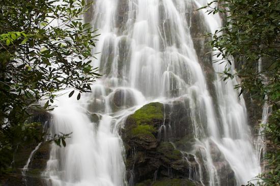 Cascade;Cascading;Cool;Flow;Flowing;Great Smoky Mountains National Park;Green;Pouring;Spray;Stream;Tennessee;Water;Waterfall;Wet;White