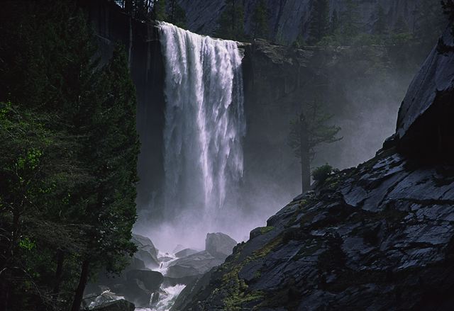 Cliff;Rock Face;Sheer;Steep;Waterfall;Stream;Water;Flowing;Pouring;Cool;Wet;Flow;Cascade;Cascading;Spray;Cataract;Falls;Chute;Falling;Spilling;Rocks;Rock;Boulder;Boulders;Rock Formations;Stones;Pebble;Pebbles;Stone;Ledge;Mountain;Precipice;Peak;Mountain Top;Nature;Vertical;High;Power;Powerful;Scenic View;Scenics;Summit
