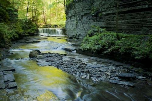 Cool;Striation;Cascading;Reflections;Water;Rivers;Fillmore Glen State Park;Chute;Cascade;Stone;Flow;Riverbed;waterway;Creek;Geology;Yellow;Waterfall;Rivulet;River;Cataract;Green;Stream;flowing;Reflection;Pouring;Gray;Spray;Moravia;New York;Rocks;Brook;Streamlet;Waterfalls;Boulder;Geological;Rock;Falling;Spilling;Falls;Wet