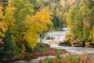 Autumn;Branches;Brown;Calm;Cascade;Chute;Fall;Falls;Gold;Great-Lakes;Healing;Hea