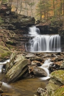 Pennsylvania;Bluff;Precipice;Boulders;Ledge;Brown;Streaming;Rocky;Chute;R.-B.-Ri