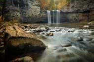 Autumn;Boulder;Boulders;Brown;Calm;Cane-Creek-Falls;Cascade;Cascading;Chute;Cree