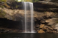 Cumberland-Plateau;Waterfall;Stream;Water;Flowing;Pouring;Cool;Wet;Flow;Cascade;
